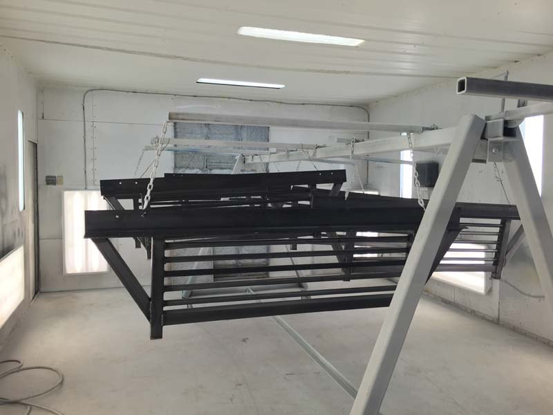 Headache rack painting and powder coating Lubbock 